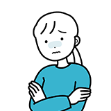 顔色が悪い女性のイラスト