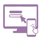 icon-form160 申し込みフォームから問い合わせを行うイメージ